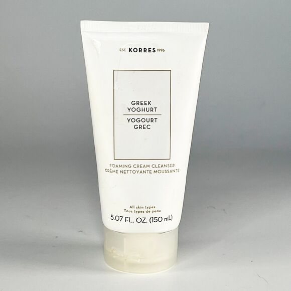 Korres Hydra Biome Greek Yoghurt Foaming Cream Cleanser Wash 5.07 oz 150ml New - Picture 1 of 3